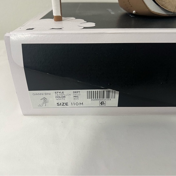 Gianni Bini X Caelynn Bell Fabric Flowr Ankle Wrap Strappy Stiletto Heels Sz 11M - Picture 3 of 9